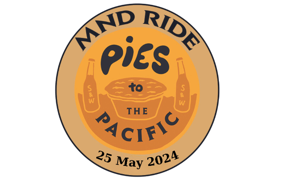 Pies to Pacific MND Ride 2024